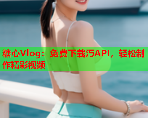 糖心Vlog：免费下载汅API，轻松制作精彩视频