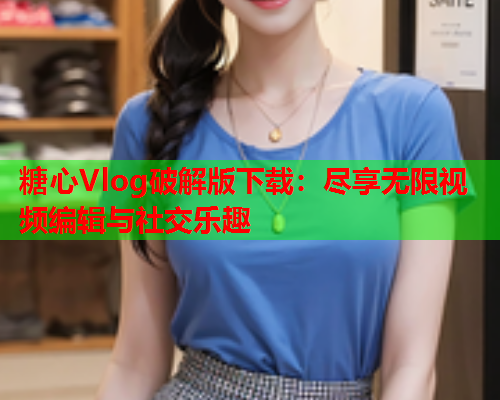 糖心Vlog破解版下载：尽享无限视频编辑与社交乐趣