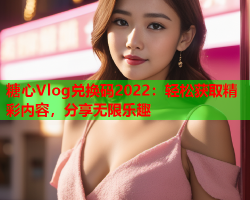 糖心Vlog兑换码2022：轻松获取精彩内容，分享无限乐趣